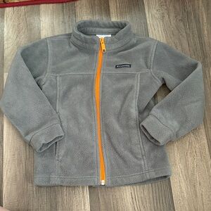 Columbia boys fleece zip up jacket size 4T
